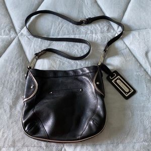 B machowsky black crossbody bag